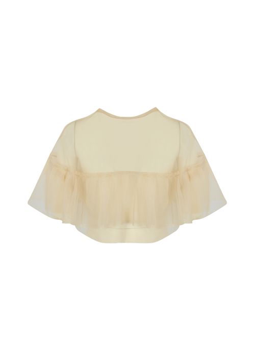 Top in crepe crop Philosophy di Lorenzo Serafini | A0920 7040020